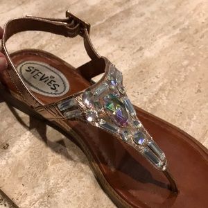 Stevies Sandal Size 4 Rose Gold